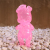 Frank Kozik x BlackBook Toy:Piggums Sakura Clear