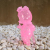 Frank Kozik x BlackBook Toy:Piggums Sakura Clear
