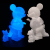 Ron English x BlackBook Toy( ロン・イングリッシュ)　Mousezilla BL GID with mini
