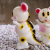 Ron English x BlackBook Toy( ロン・イングリッシュ)　Mousezilla:Fortune Cat BL GID painted by BBT