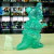 Ron English x BlackBook Toy( ロン・イングリッシュ)　Mousezilla Emerald with GR GID mini
