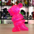 Ron English x BlackBook Toy( ロン・イングリッシュ)　Mousezilla Clear Neon PK with mini