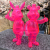 Frank Kozik x BlackBook Toy:Lil Alex, Dim Clear Neon PK(not a set)