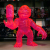 MISHKA x Lamour Supreme:KONG with Warhead Clear Neon PK