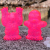 MISHKA x Lamour Supreme:KONG, Beast finger puppet Clear Neon PK(not a set)