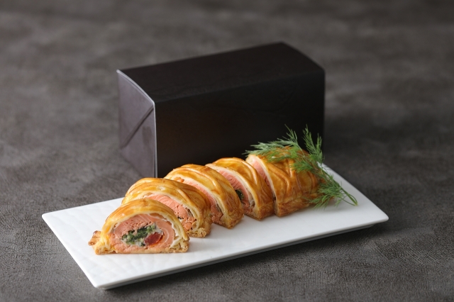 サーモンのパイ包み焼き