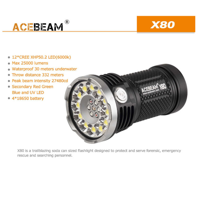 ACEBEAM エースビーム　T27 Acebeam T27 Tactical Flashlight|Acebeam® Official Store