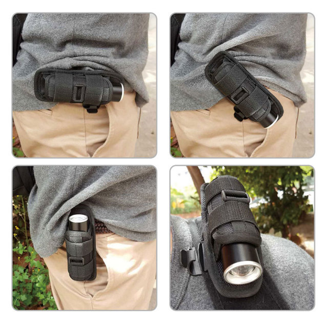 BLACKWOLF(ブラックウルフ)】ライト・ホルスター/作業ベルトサイズ対応