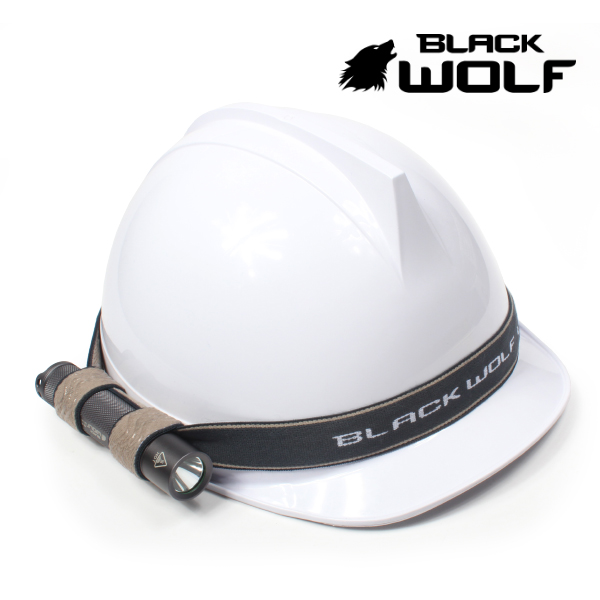 Blackwolf ブラックウルフ ヘッドバンド アクセサリー ライトアクセサリー 滑らない ライトをしっかり固定 ハンディライトがヘッドライト に 滑り止めシリコン加工 ライト固定2箇所でヘルメットにしっかり固定 釣り 携帯用 災害用 アウトドア