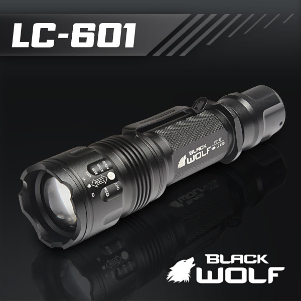 BLACKWOLF（ブラックウルフ）】ハンディライト LC-601 /フォーカス