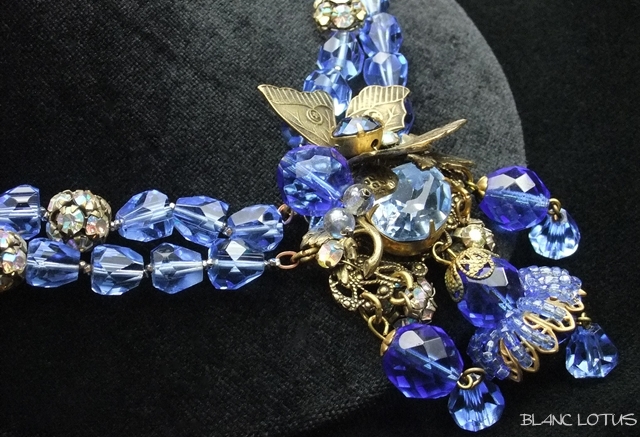 MIRIAM HASKELL ハスケルバタフライネックレス紙タグ付き超美品