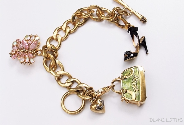 Juicy Couture　ハイヒールとバッグのチャームブレスレット(コンテンポラリー）