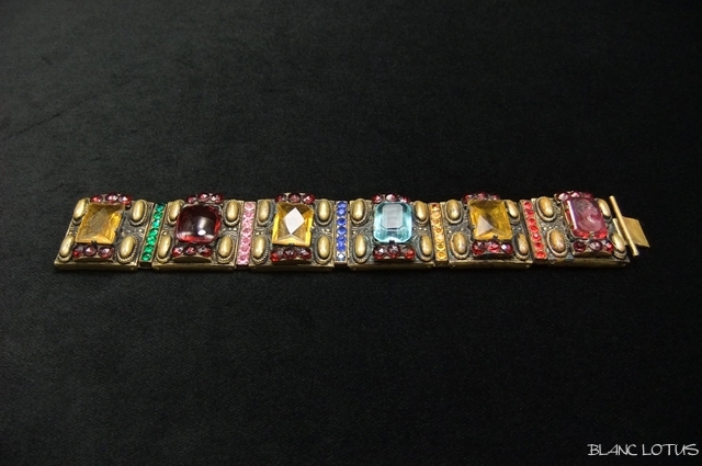 マルチカラーブレスレット　　　チェコスロバキア