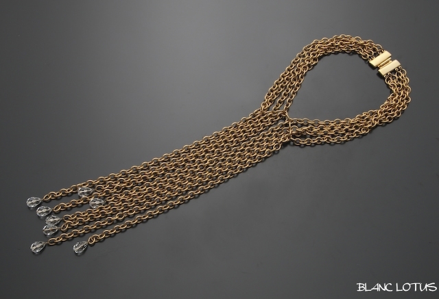 マルチチェーン　ビブネックレス