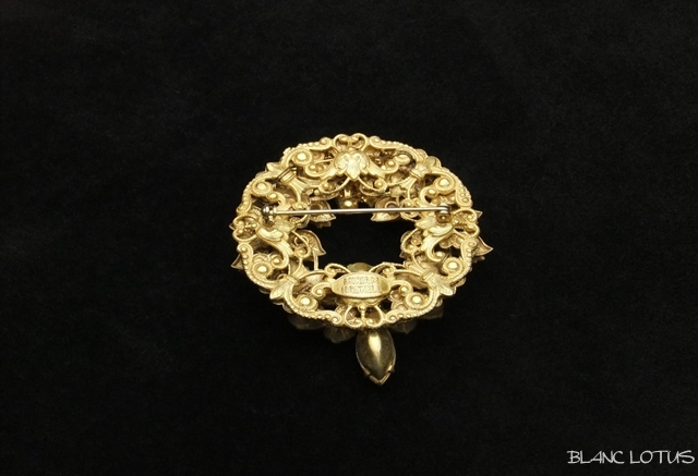 Miriam Haskell（ミリアム・ハスケル） クリアラインストーンの