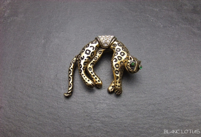 Florenza  レオパードのブローチ