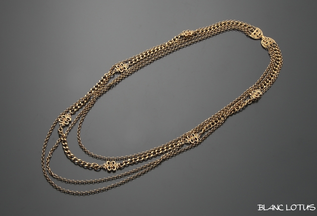 Monet 　ゴールドチェーンネックレス