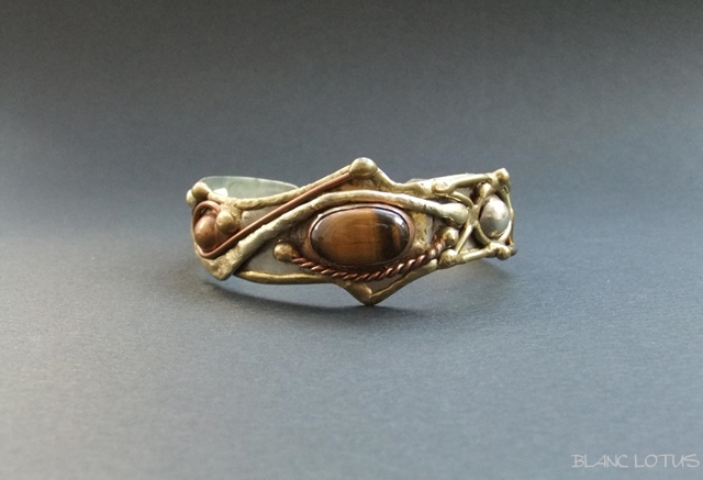 タイガーアイのブレスレット