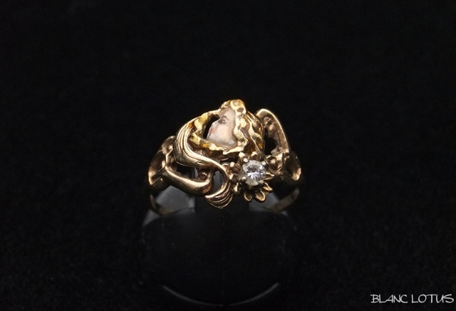 アールヌーボーリング　　Lady of Profile　