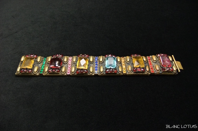 マルチカラーブレスレット　　　チェコスロバキア