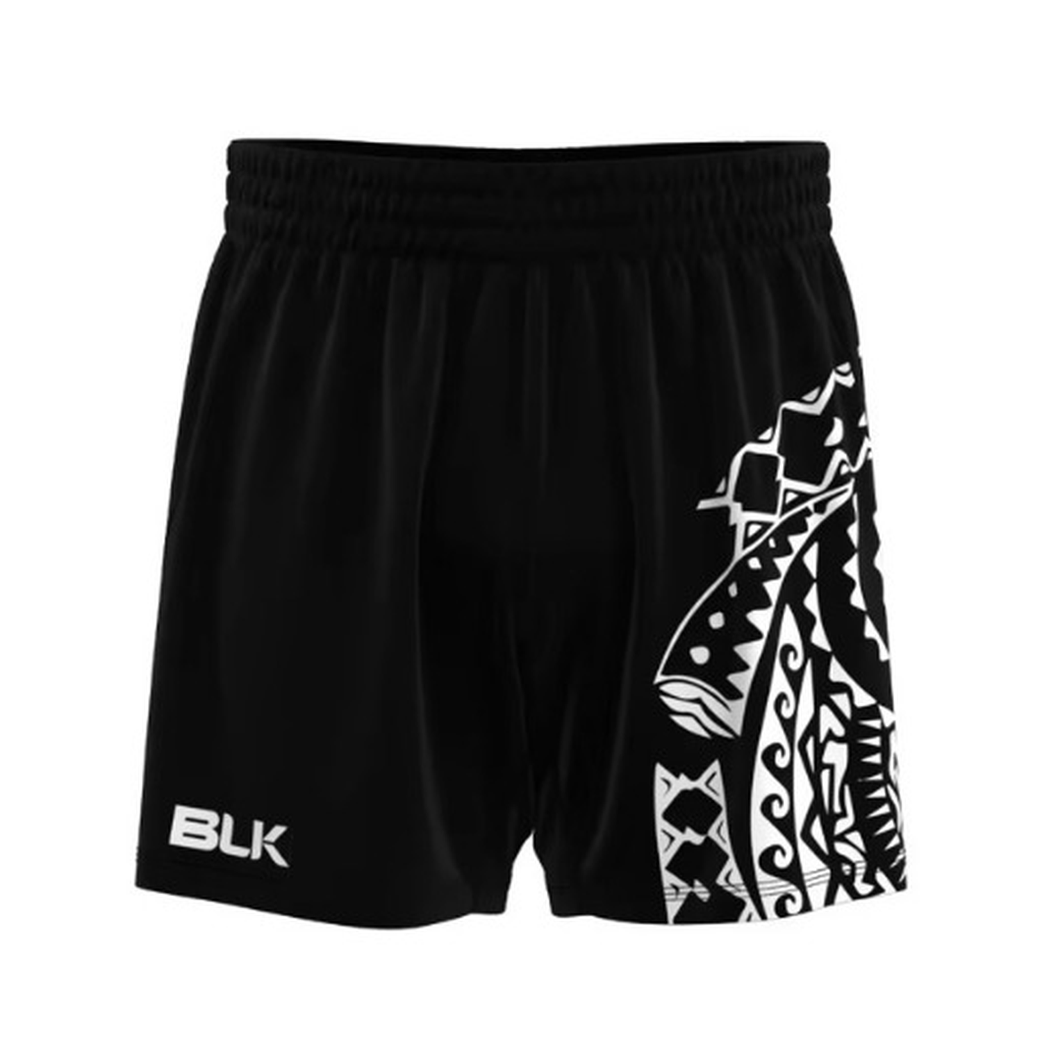 ☆MARK & LONA☆ BLACKBOX ショーツ ブラック L 美品 タトゥーショーツ ブラック×ホワイト