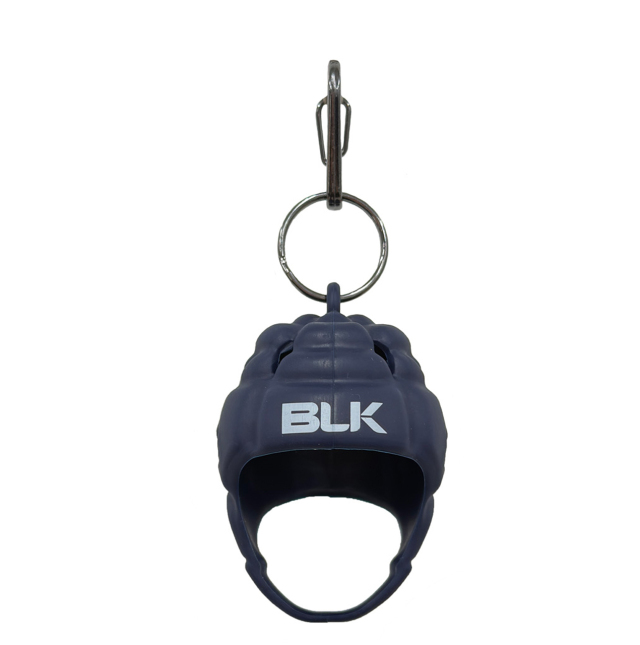 ヘッドガードキーホルダー　ネイビー