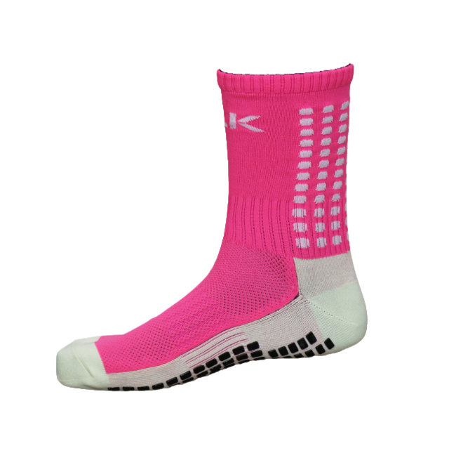 HZ25グリップソックス ミドル 蛍光ピンク【EC限定販売】
