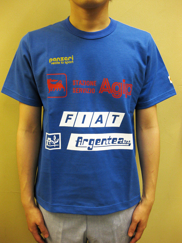 PANZERI “Argentea spA”Ｔシャツ