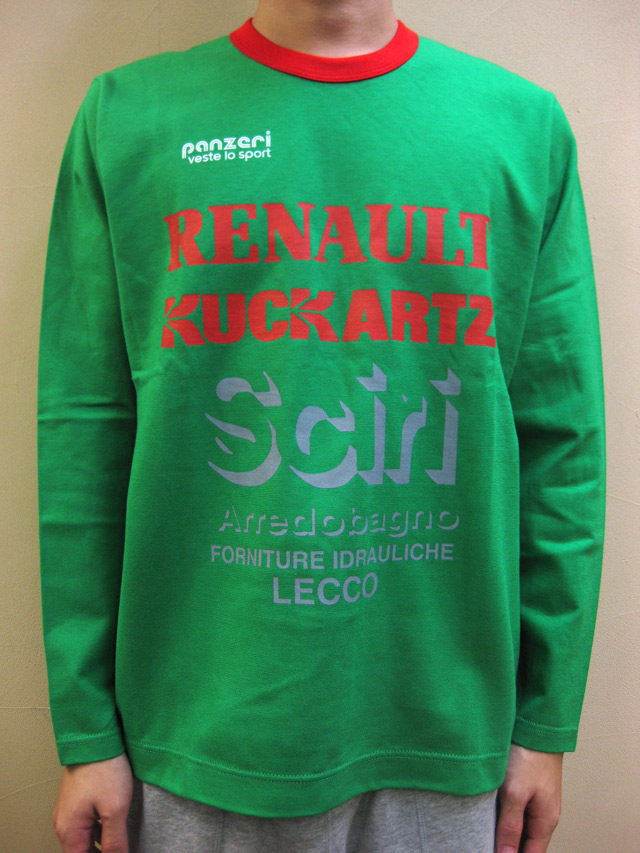 PANZERI “RENAULT KUCKARTZ”トリム長袖Ｔシャツ