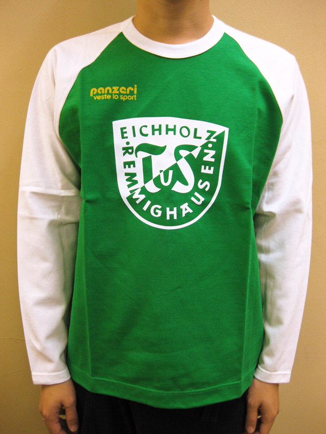 PANZERI “TuS Eichholz Remmighausen”２トーンラグラン長袖Ｔシャツ