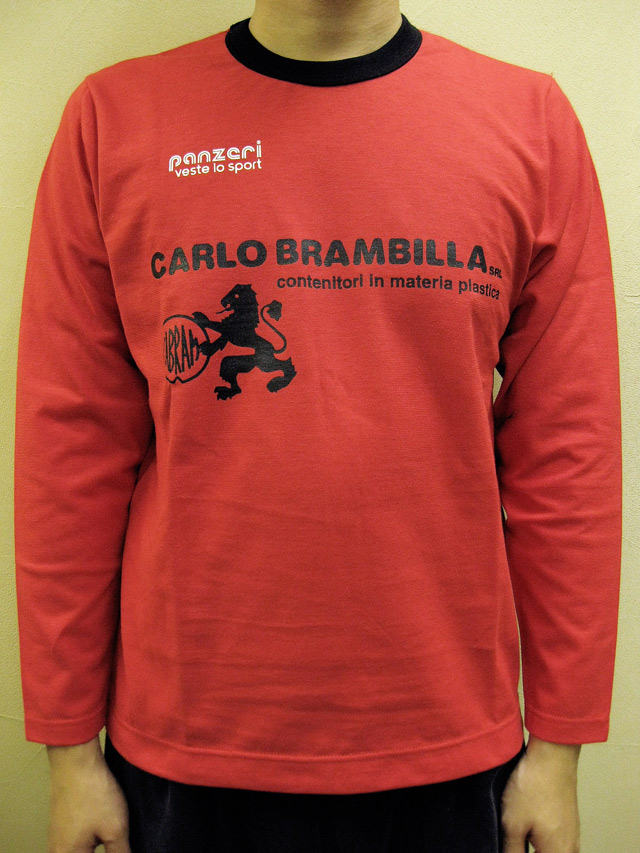 PANZERI “CARLO BRAMBILLA” トリム 長袖 Ｔシャツ