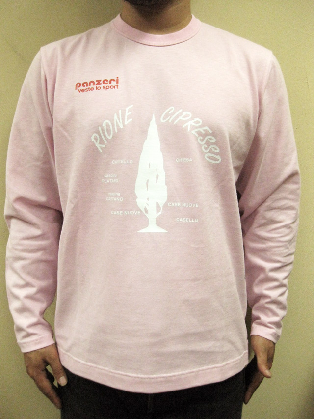 PANZERI “RIONE CIPRESSO” 長袖Ｔシャツ