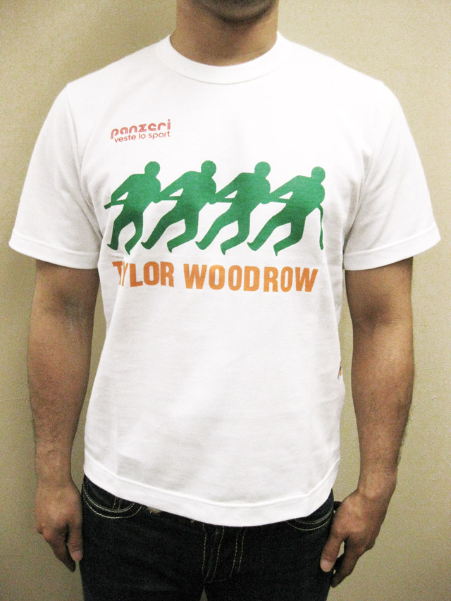 PANZERI “TAILOR WOODROW” Ｓ／Ｓ Ｔシャツ／ホワイト