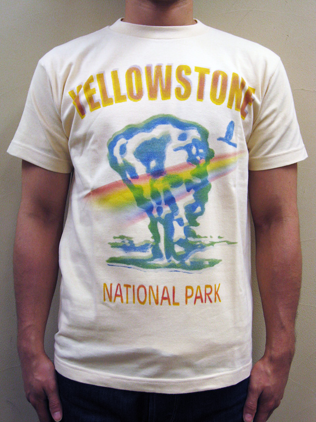 GASBOOK  USA国立公園 Ｔシャツ “YELLOW STONE”
