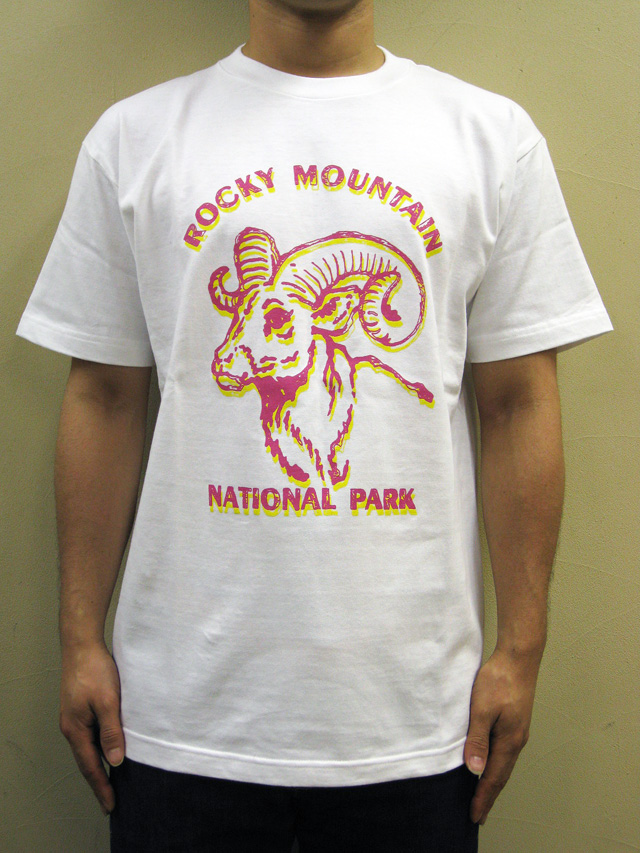 GASBOOK  USA国立公園 Ｔシャツ “ROCKY MOUNTAIN”