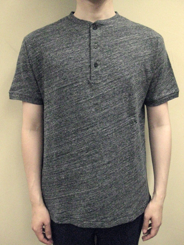 Ambiente Switzer T-Cloth Henley-neck S/S Tee