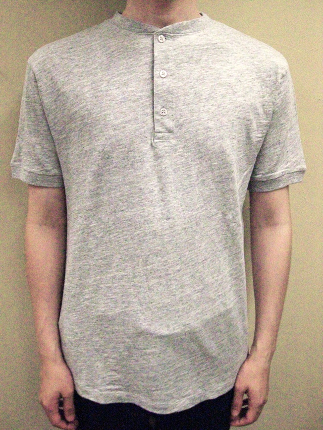 Ambiente Switzer T-Cloth Henley-neck S/S Tee