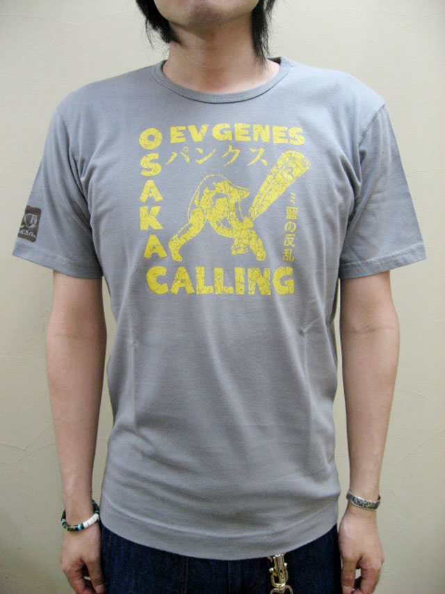 【送料無料】EVISU EURO(エヴィスユーロ) “OSAKA CALLING”半袖Ｔシャツ　【直営店未入荷ユーロ限定モデル】