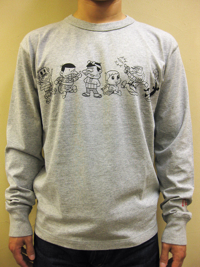 【送料無料】EVISU(エヴィス)×赤塚プロ “天才バカボン ” L/S TEE
