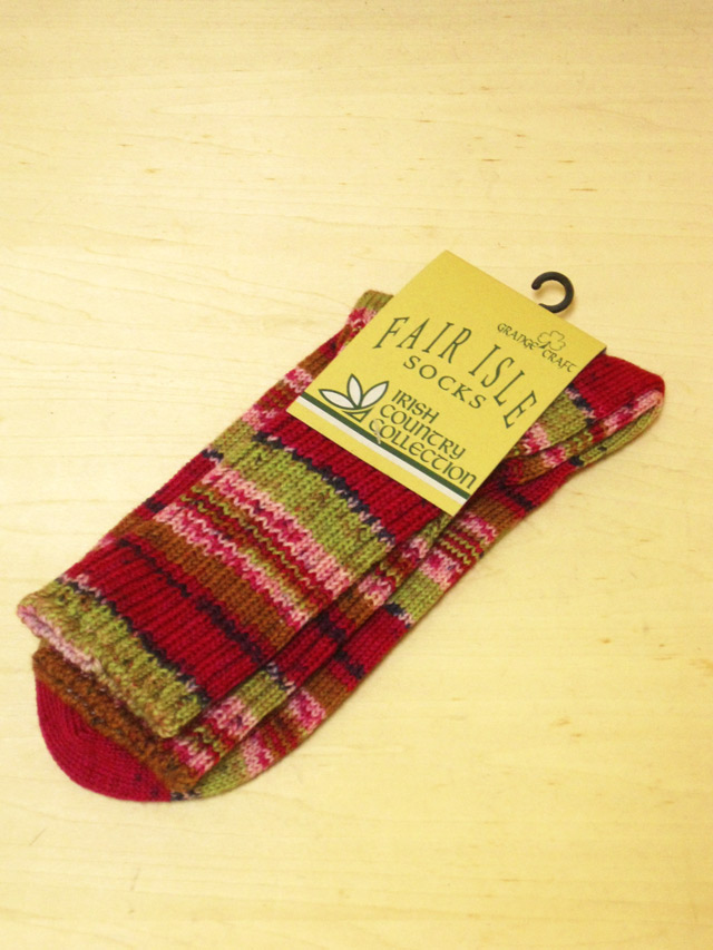 GRANGE CRAFT FAIRISLE SOCKS／グランジクラフト フェアアイルソックス