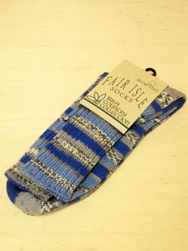 GRANGE CRAFT FAIRISLE SOCKS／グランジクラフト フェアアイルソックス