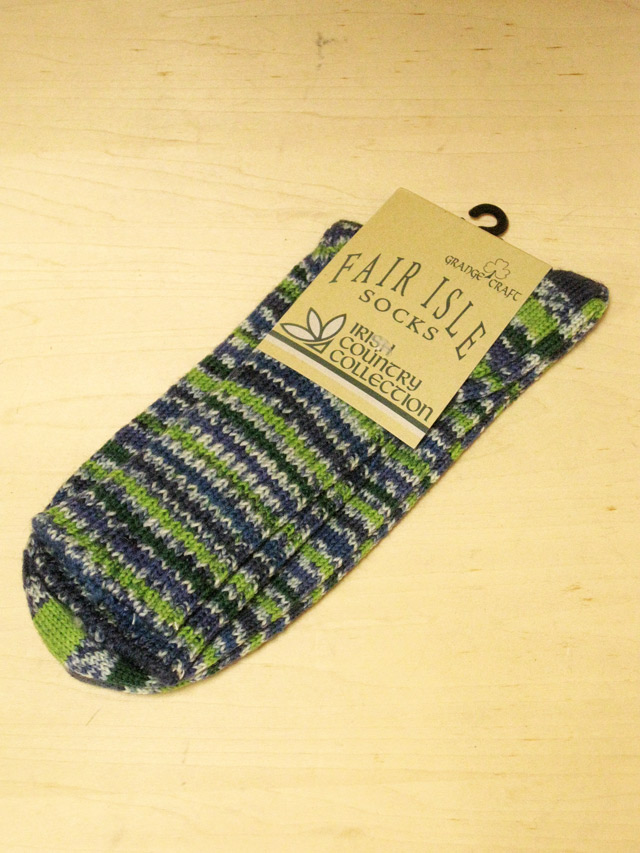 GRANGE CRAFT FAIRISLE SOCKS／グランジクラフト フェアアイルソックス
