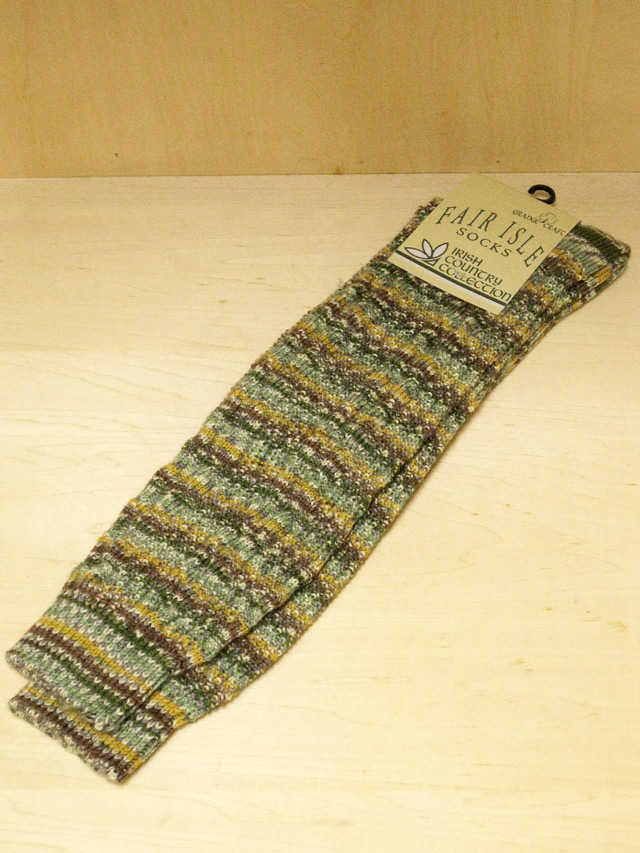 GRANGE CRAFT FAIRISLE SOCKS LONG／グランジクラフト フェアアイルソックス ロング