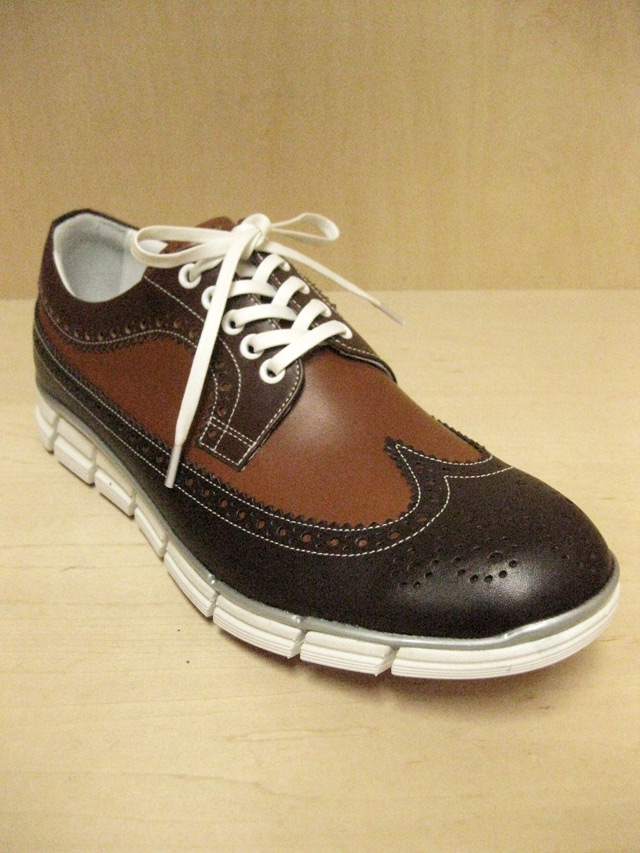 HIROSHI TSUBOUCHI WING TIP SNEAKER BROWN TRICO(Blood & Thunder別注)