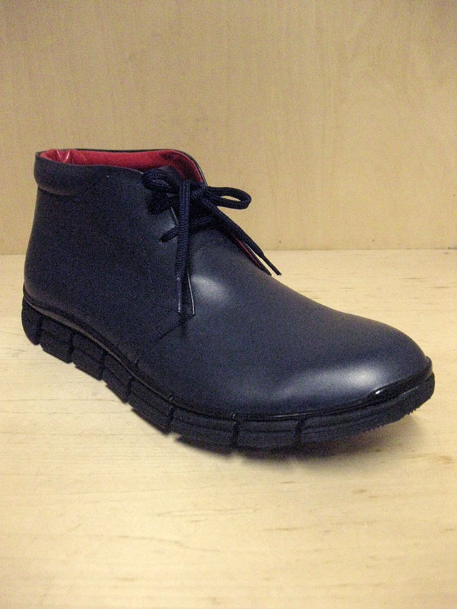 HIROSHI TSUBOUCHI CHUKKA SNEAKER NAVY (Blood & Thunder別注)