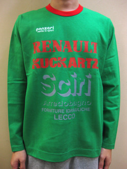 PANZERI “RENAULT KUCKARTZ”トリム長袖Ｔシャツ