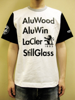 PANZERI “AluWood AluWin” トリコロール Ｔシャツ