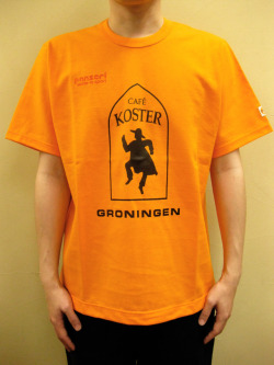 PANZERI “CAFE KOSTER” Ｓ／Ｓ Ｔシャツ／オレンジ