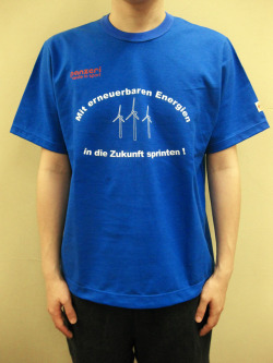 PANZERI “Mit erneuerbaren Energien” Ｔシャツ