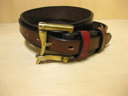 【送料無料】DAINES & HATHAWAY  1.25inch Quick Release Belt Dark Brown(Blenheim Multi)
